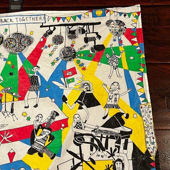 LUSH Limited Edition Scarf Bandana Knot Wrap‎ Organic Cotton 26" Square - Picture 8 of 10